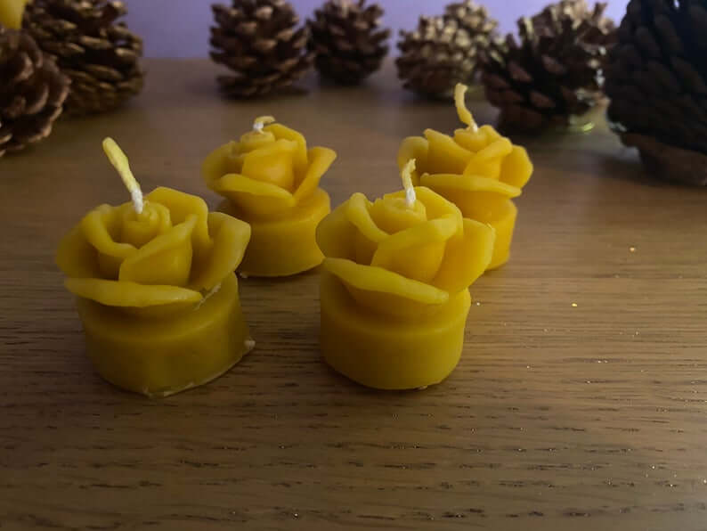beeswax votive candles