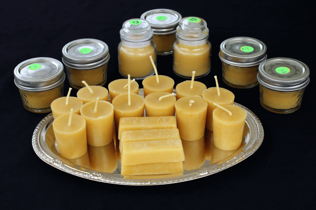 beeswax votive candles