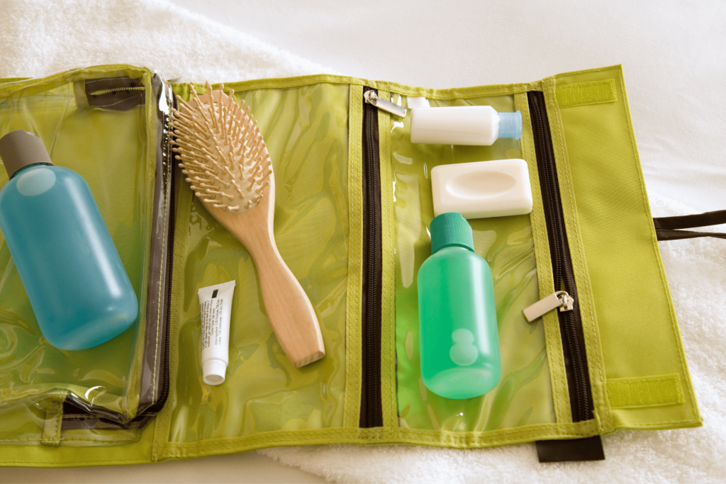 sustainable toiletry bag